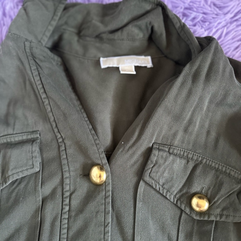 Green Michale kors jacket - Picture 3 of 3